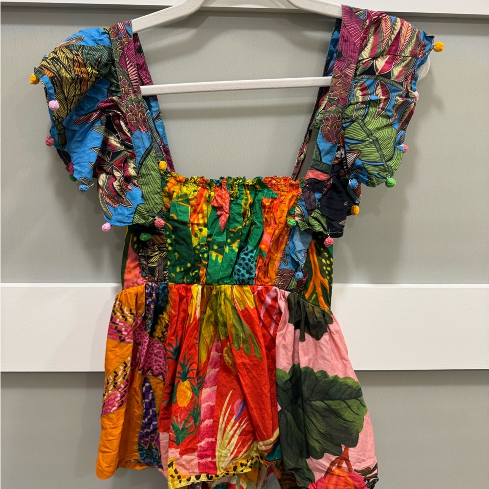 FARM Rio Multicolor Tropical Dress
